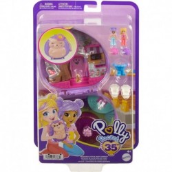 Polly Pocket Dolls And Playset Travel Toys, Hedgehog Coffee Shop Compact