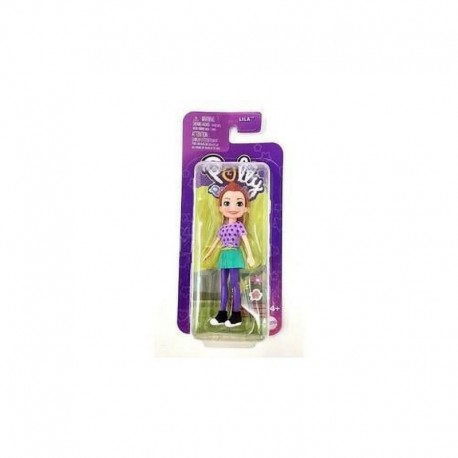 Polly Pocket Impulse Doll - Lila Wearing Green Skirt