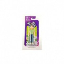 Polly Pocket Impulse Doll - Jake Tam Wearing Green Grey Shirt