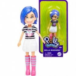 Polly Pocket Impulse Doll - Bella Bigowski Wearing White Skirt