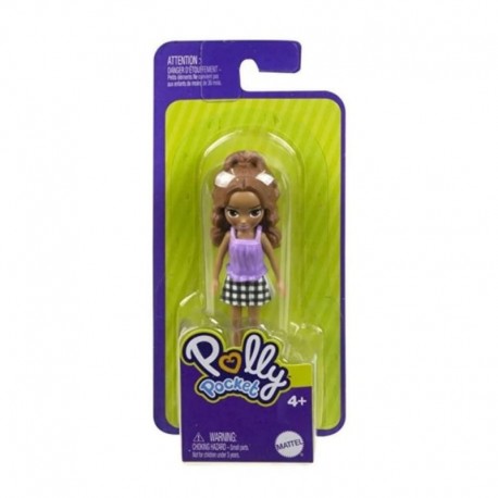 Polly Pocket Impulse Doll - Polly's Friends Wearing Purple Shirt