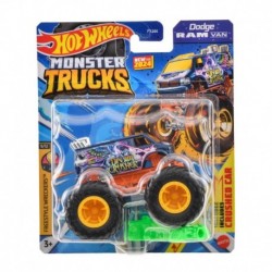 Hot Wheels Monster Trucks 2024 Dodge RAM Van - Freestyle Wreckers