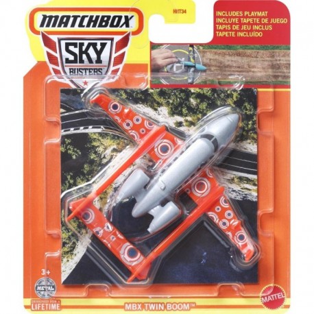 Matchbox Sky Busters MBX Twin Boom