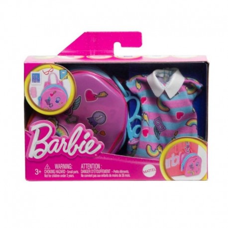 Barbie Premium Fashion Deluxe Bag With School Outfit And Themed Accessories