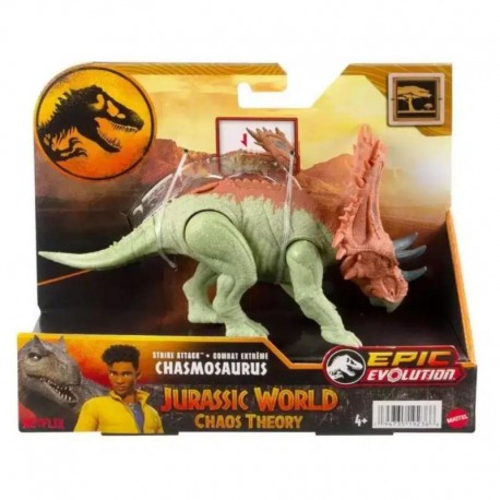 Jurassic World Strike Attack Chasmosaurus Dinosaur Action Figure Toy