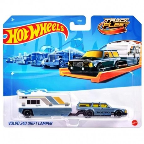 Hot Wheels Track Fleet - Volvo 240 Drift Camper