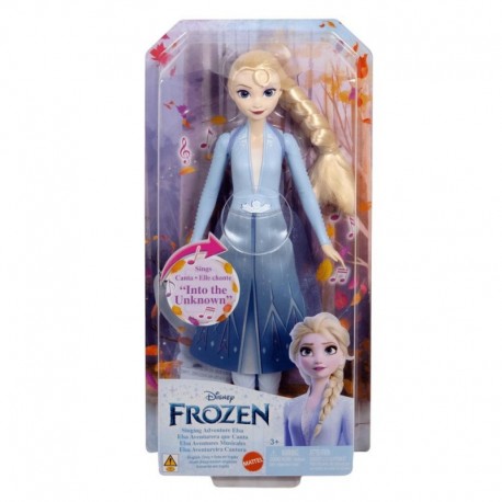 Disney Frozen Singing Adventure Elsa Doll Sings Into The Unknown From Disney Frozen 2 Movie