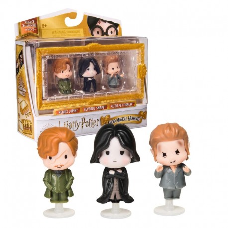 Wizarding World: Harry Potter Micro Magical Moments Year 3 Figure Set 3 Pack (Remus Lupin, Severus Snape, Peter Pettigrew)