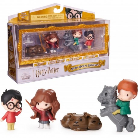 Wizarding World: Harry Potter Micro Magical Moments Year 3 4 Pack (Harry, Hermione, Sirius and Buckbeak)