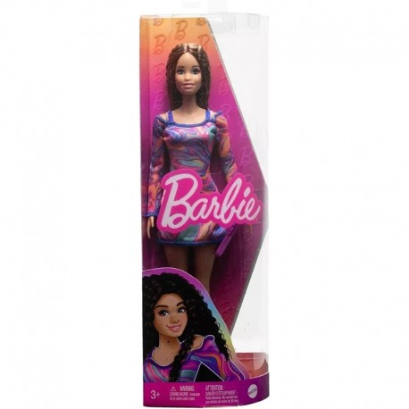 Barbie Fashionistas Doll 206 With Crimped Hair And Freckles