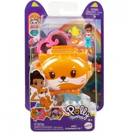 Polly Pocket Fox Pet Connects