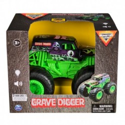 Monster Jam 1:24 Lights & Sounds Truck Grave Digger