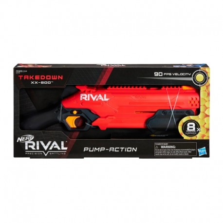 NERF Rival Takedown XX-800 Blaster Pump Action