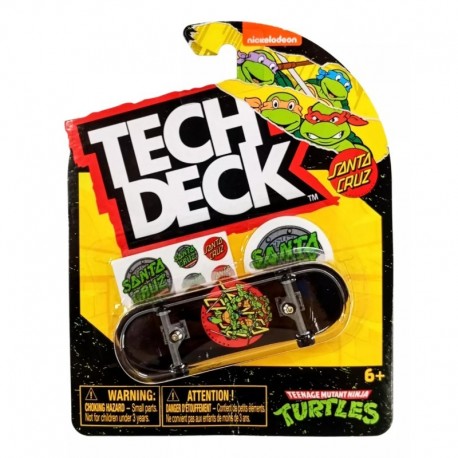 Tech Deck Teenage Mutant Ninja Turtles Santa Cruz - Black