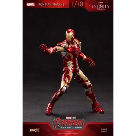 ZD Toys Iron Man MK43 with Lighting