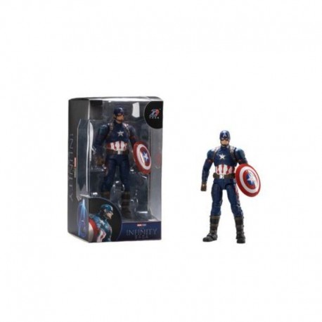 ZD Toys Captain America with Plastic Holder - New Package