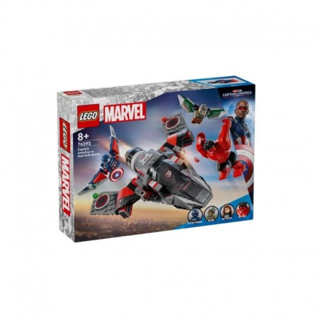 LEGO Marvel Captain America vs. Red Hulk Battle