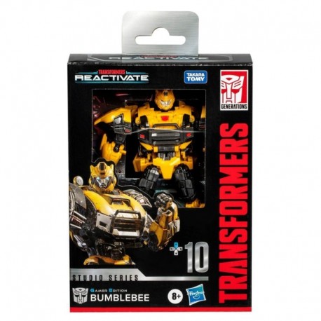 Transformers Toys Studio Series Deluxe Class Transformers: Reactivate 10 Bumblebee