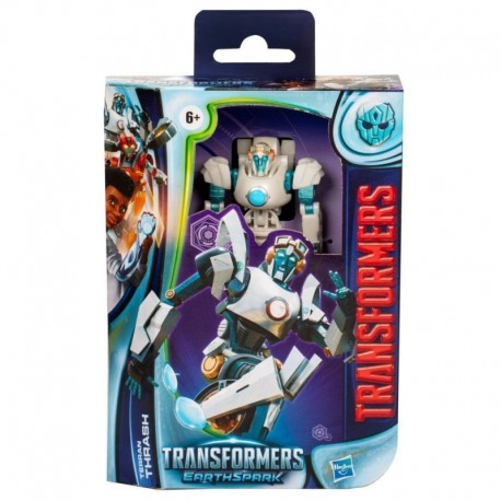 Transformers Toys EarthSpark Deluxe Class Terran Thrash Action Figure