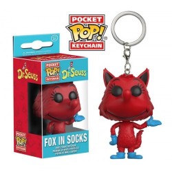 Funko Pocket Pop! Keychain : Dr. Seuss - Fox In Socks