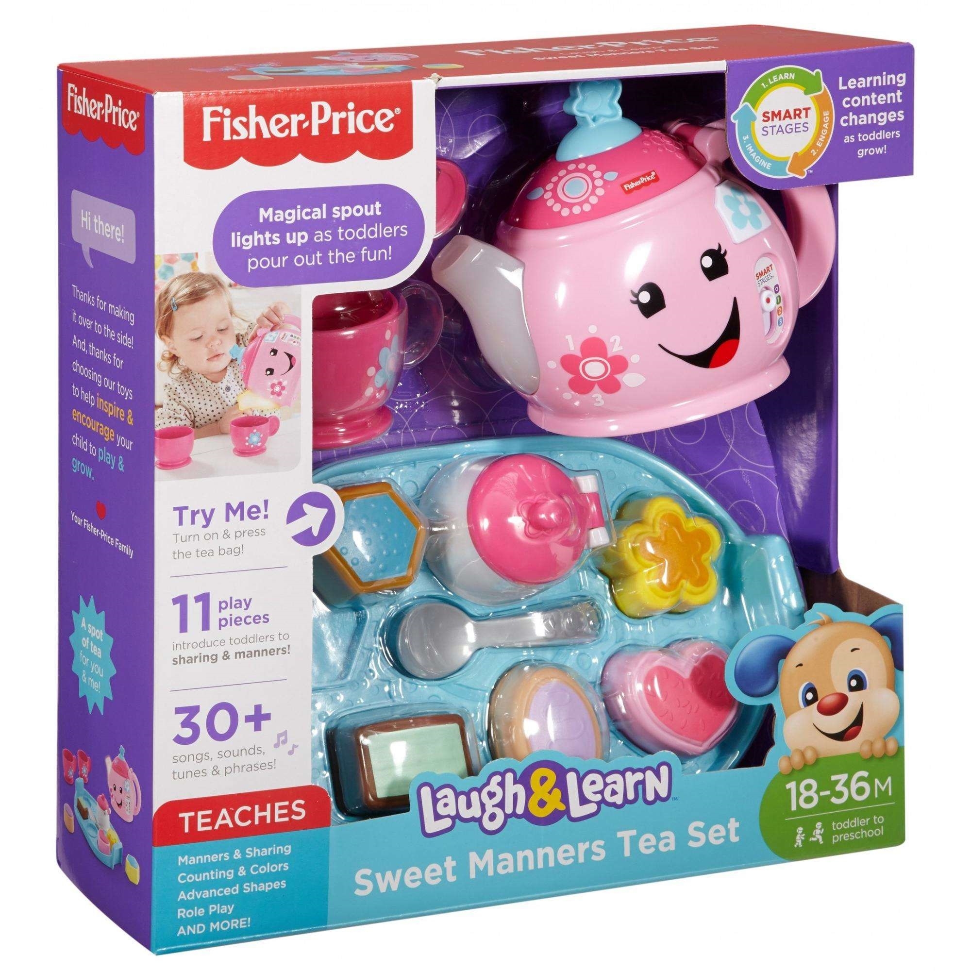 Fisher-Price Laugh & Learn Sweet Manners Tea Set (18-36 