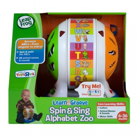 LeapFrog Spin & Sing Alphabet Zoo (6-36 months)