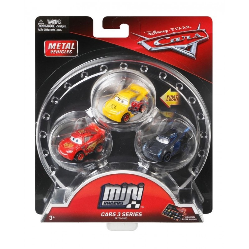 Disney Pixar Mini Racers Cars 3 Series - 