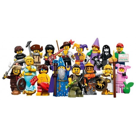 LEGO Collectible Minifigures 71007 Series 12 Complete Set of 16