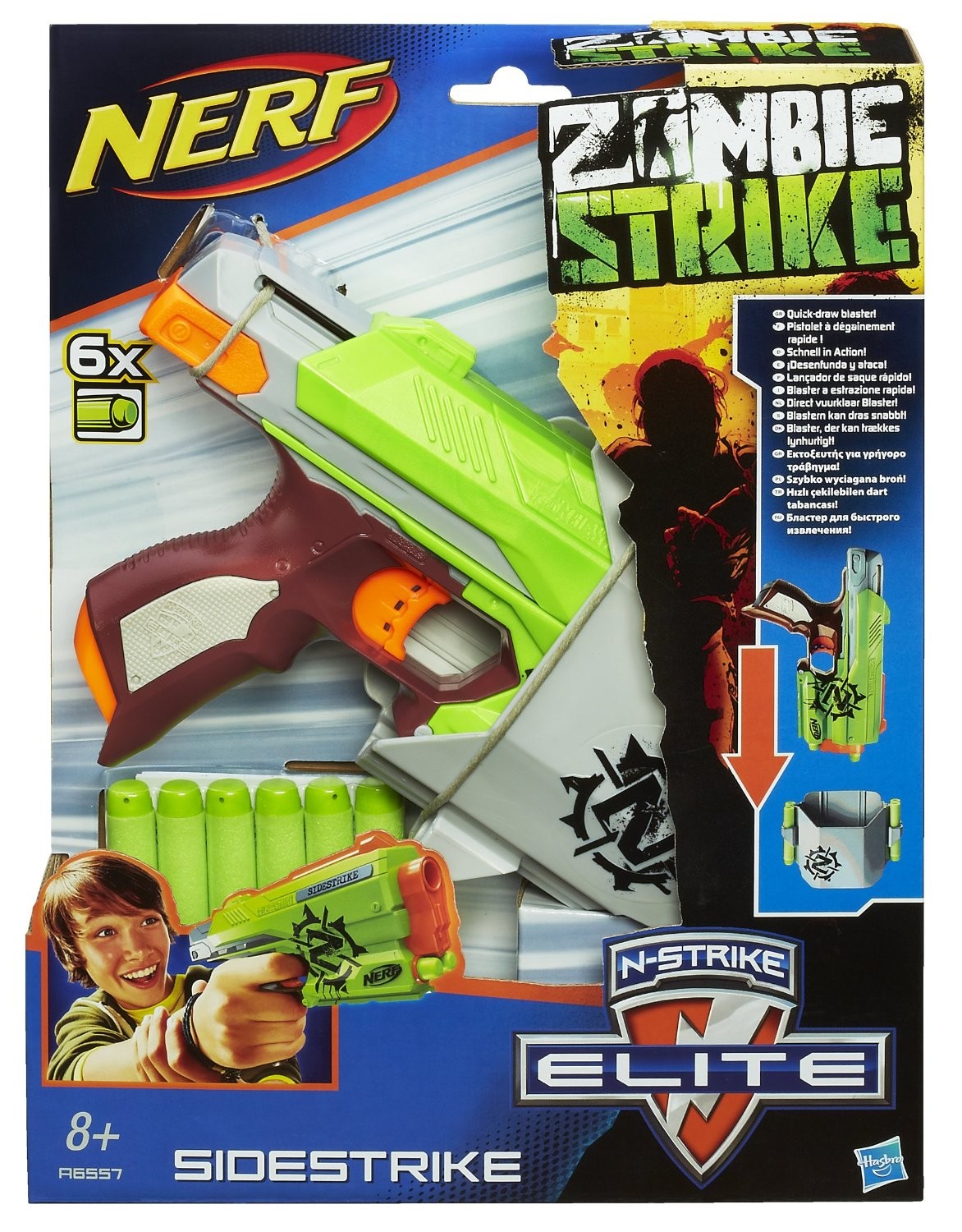 Nerf Zombie Strike Sidestrike Blaster