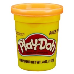 Play Doh Single Can - Orange