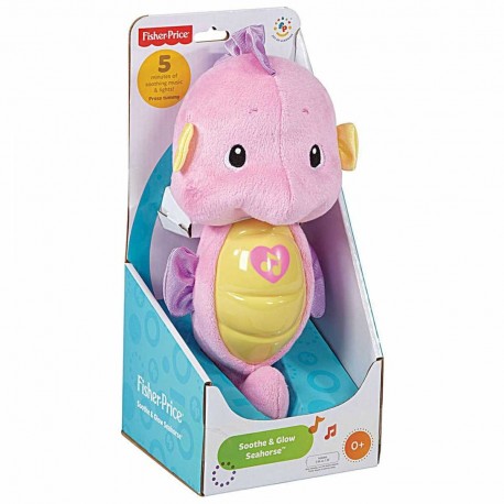 Fisher Price Infant Soothe and Glow Seahorse - Pink (0+ Months)
