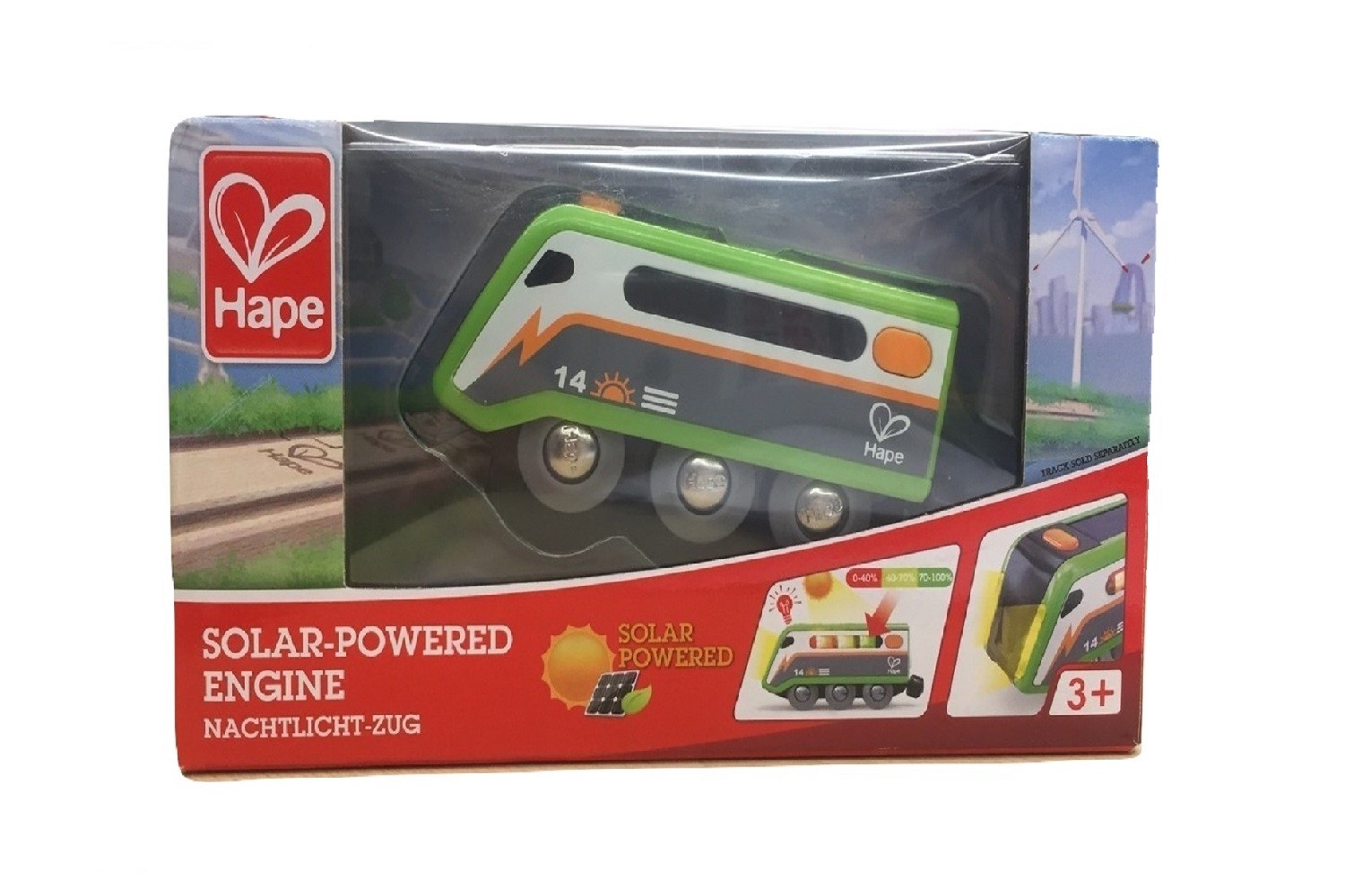 hape solar powered train