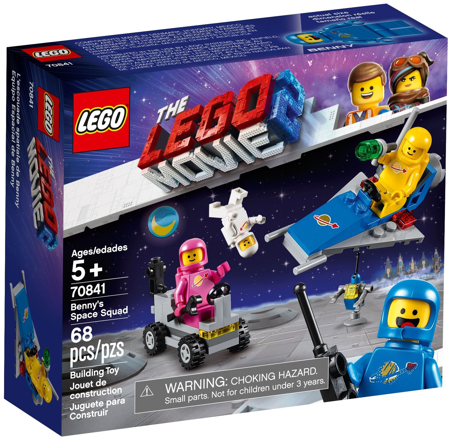 Lego The Lego Movie 2 70841 Bennys Space Squad - lego spaceman benny roblox