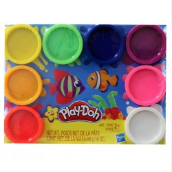 Play Doh 8-Pack Rainbow Non-Toxic Modeling Compound with 8 Colors