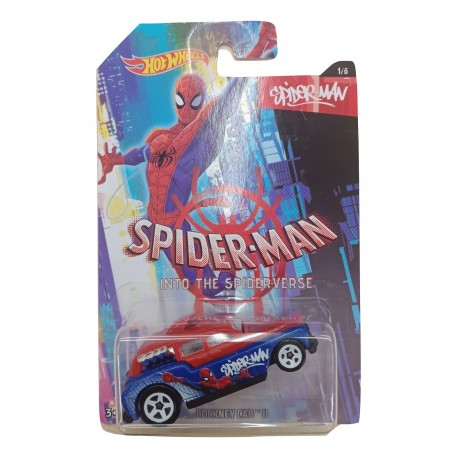 Hot Wheels Spider Man Into The Spider Verse Cockney Cab Ii - roblox toy review series 2 vurse toy review