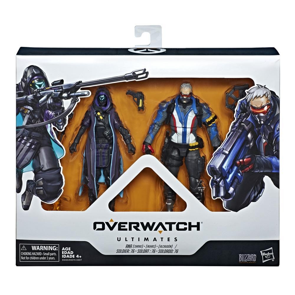 Overwatch Ultimates Series Soldier 76 And Shrike Ana Skin Dual P - soldier 76 overwatch top roblox