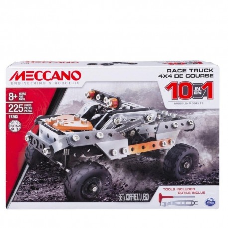 Meccano 10 Model Set - Race Truck