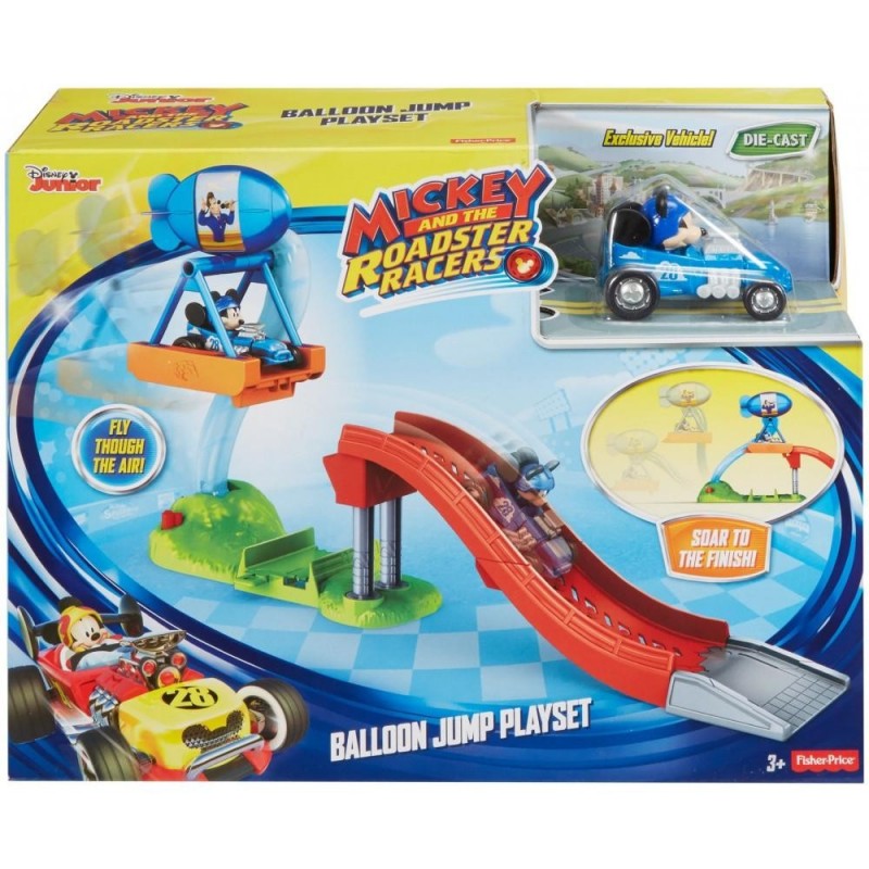 mickey roadster racers track set