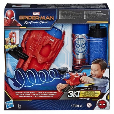 spiderman toy web