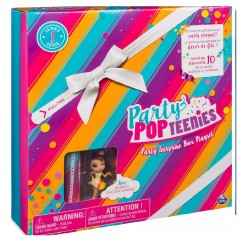 Party Popteenies Surprise Box Playset - Ava Rainbow Unicorn Surprise