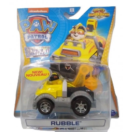 Paw Patrol True Metal Diecast Vehicles - Rubble 1