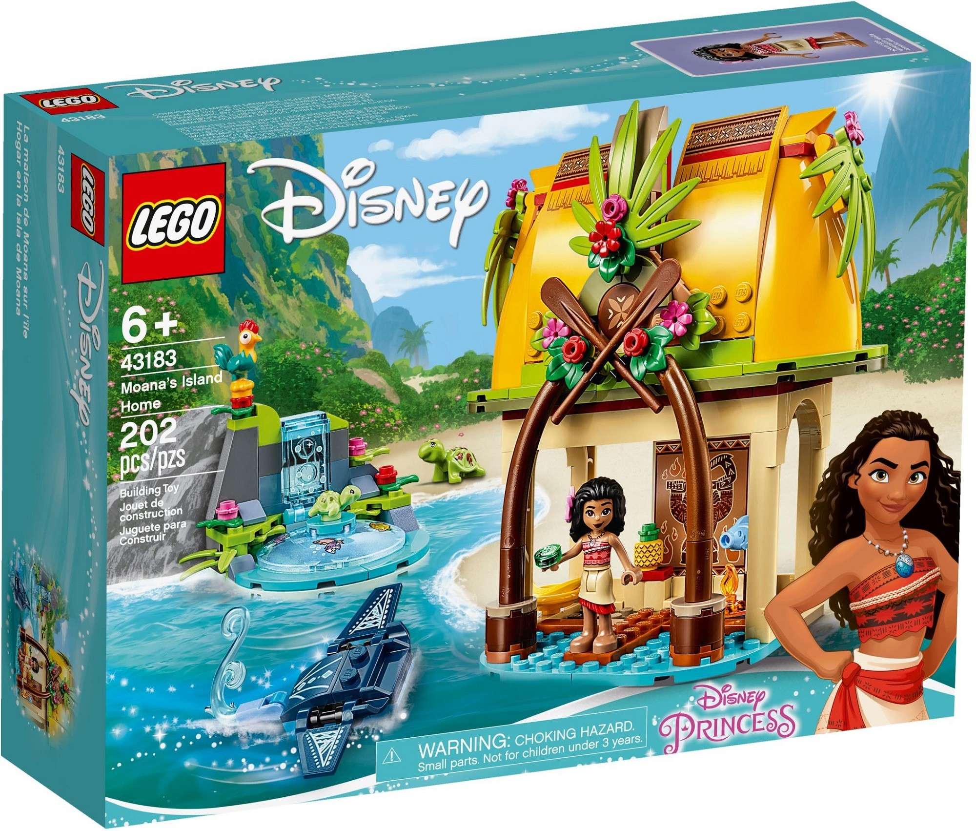 Lego Disney Princess 43183 Moana S Island Home - let s play roblox disney moana island adventure