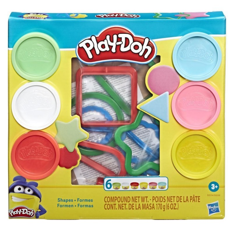 play doh shapes and cutters