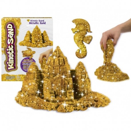 gold kinetic sand