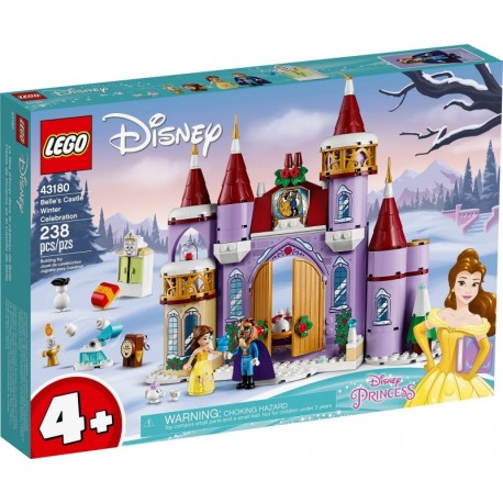 LEGO Disney 43180 Belle's Castle Winter Celebration
