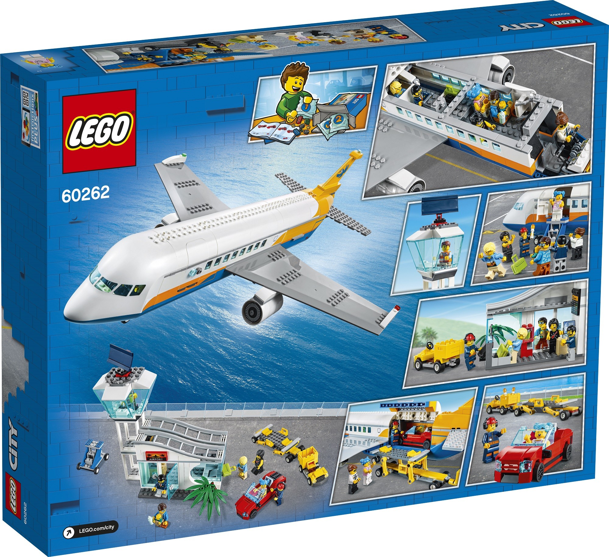 lego airplane and airport