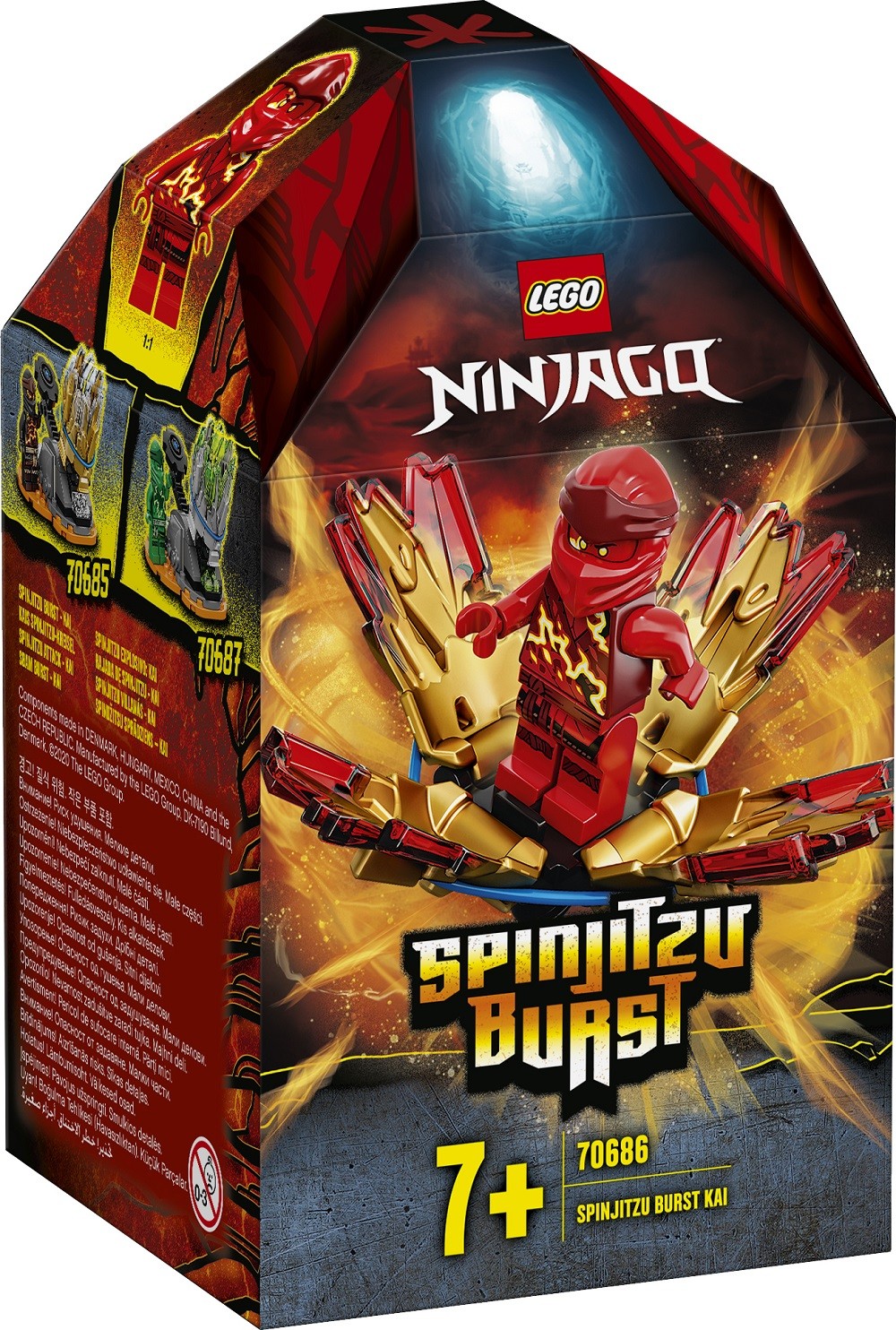 Lego Ninjago 70686 Spinjitzu Burst Kai - ninja burst roblox
