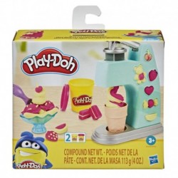Play-Doh Mini Ice Cream Playset with 2 Non-Toxic Play-Doh Colors