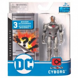 DC Comics 4-Inch Action Figure - Cyborg S1 V1 M2