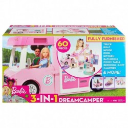 Barbie 3 in 1 DreamCamper Vehicle and Accessories